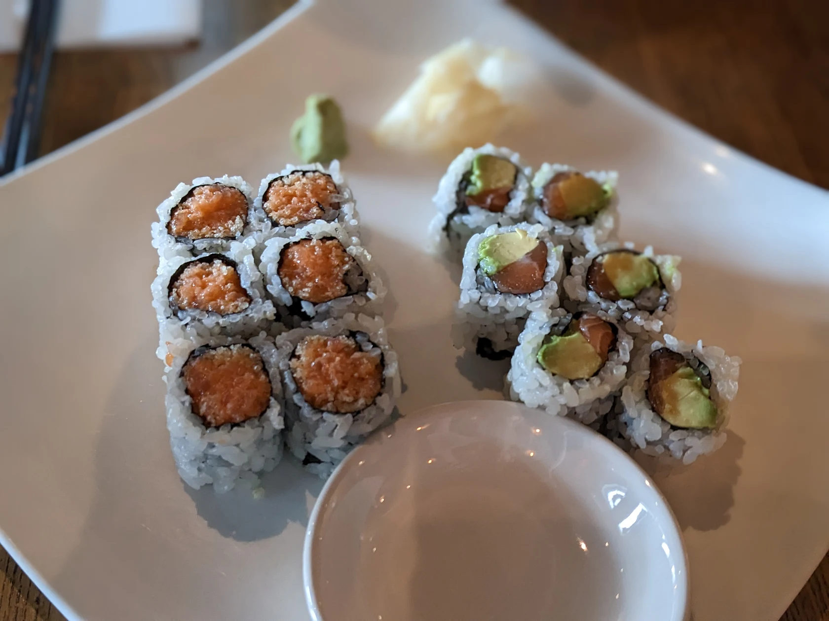 assorted sushi rolls